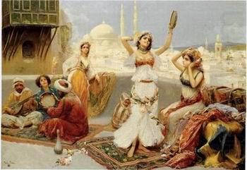Arab or Arabic people and life. Orientalism oil paintings 126, unknow artist